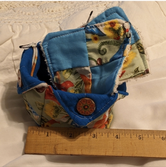 HAND CRAFTED Face Scrubbie Wash Cloths & Basket - Many patterns available! - Picture 3 of 13